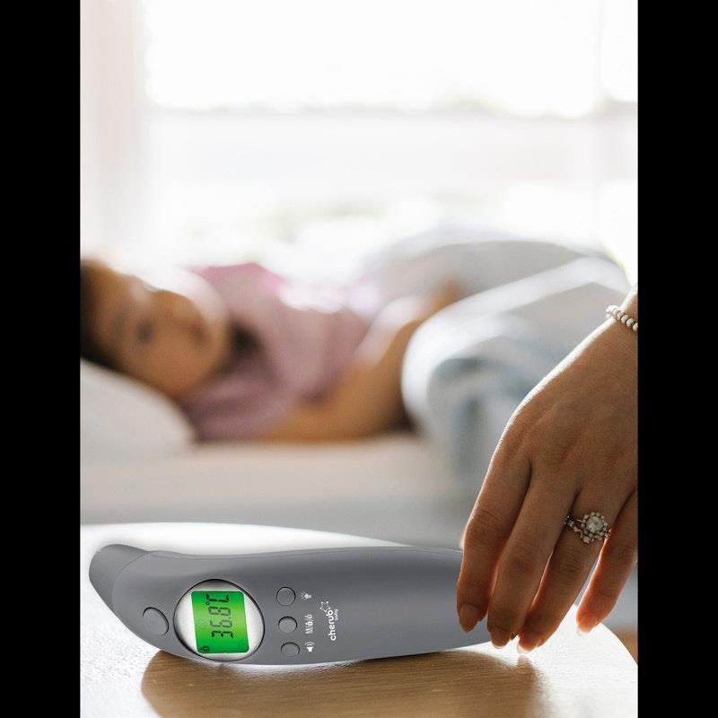 Cherub Baby 4 in 1 Infrared Digital Ear And Forehead Thermometer V2 1pk