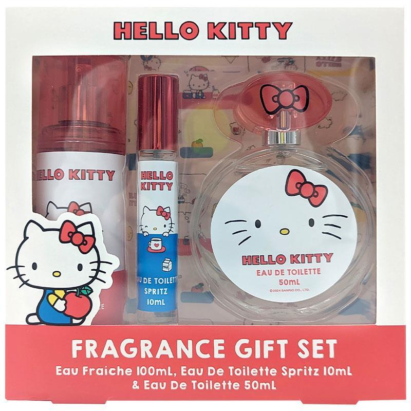 Hello Kitty Eau de Toilette 50ml 3 Piece Set