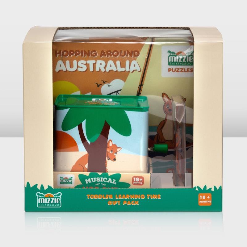 Mizzie The Kangaroo Toddler Learning Time Gift Set