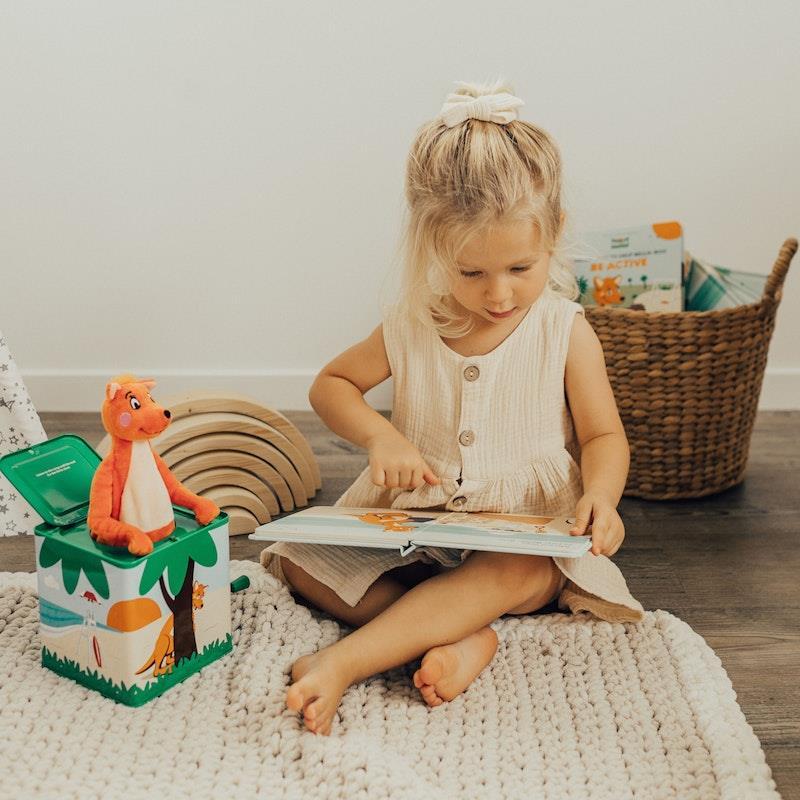 Mizzie The Kangaroo Toddler Learning Time Gift Set