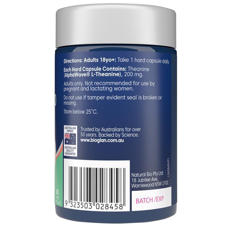 Bioglan L-Theanine 450 Max Strength 30 Capsules