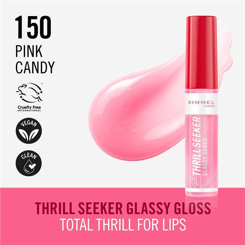 Rimmel Thrill Seeker Glassy Gloss 150 Pink Candy