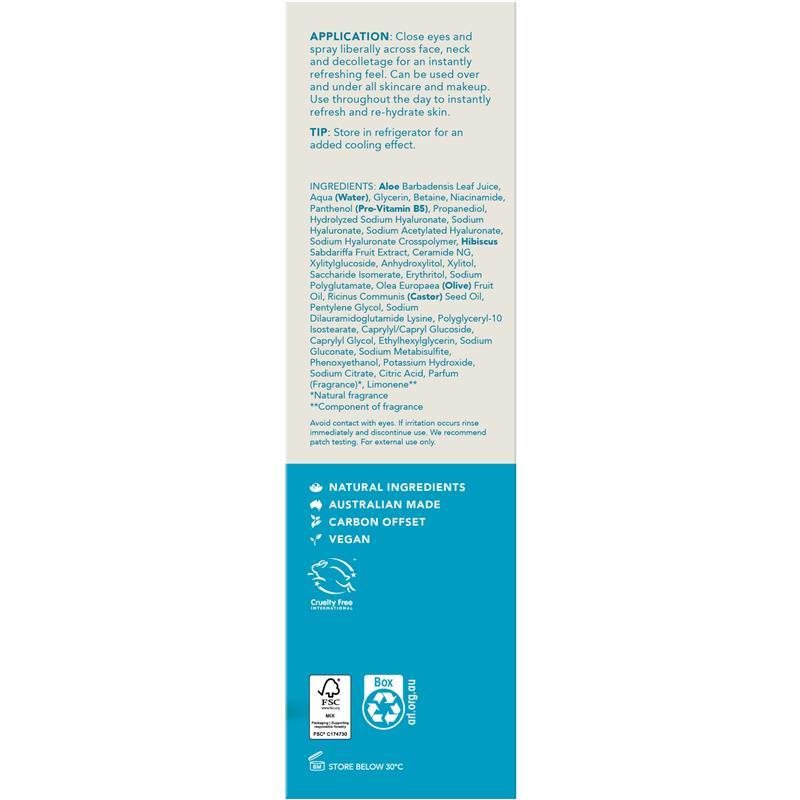Sukin Aquaboost 3D Hyaluronic Acid Hydration Mist 125ml