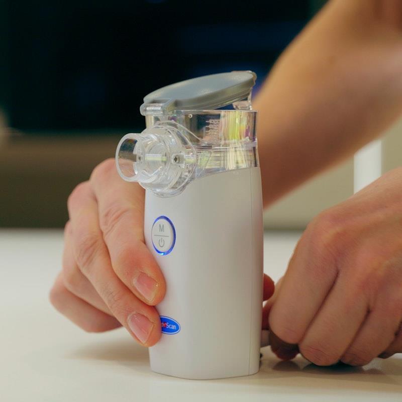 MedeScan Portable & Rechargeable Ultrasonic Mesh Nebuliser 1unit