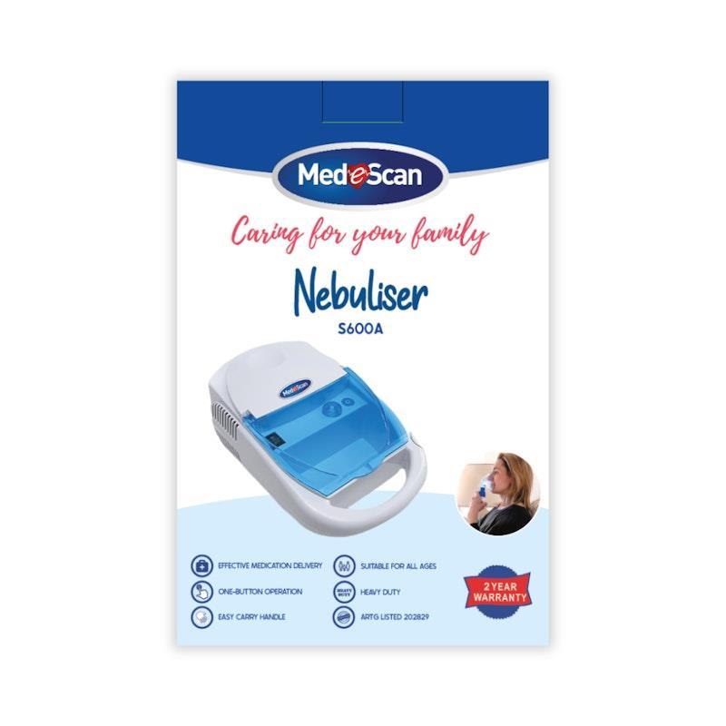 MedeScan Nebuliser + Ultrasonic Portable Mesh Nebuliser Bundle