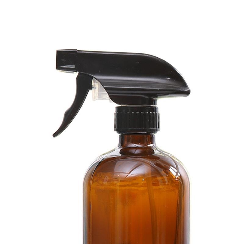 Traderight 6x 500ml Amber Glass Spray Bottles Trigger Water Sprayer Aromatherapy Dispenser Bundle