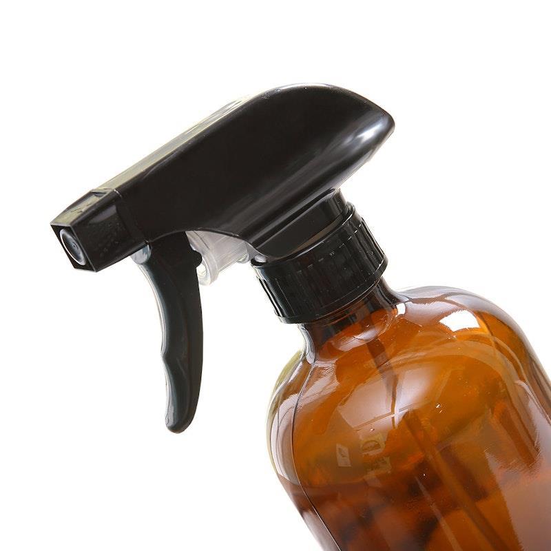 Traderight 6x 500ml Amber Glass Spray Bottles Trigger Water Sprayer Aromatherapy Dispenser Bundle