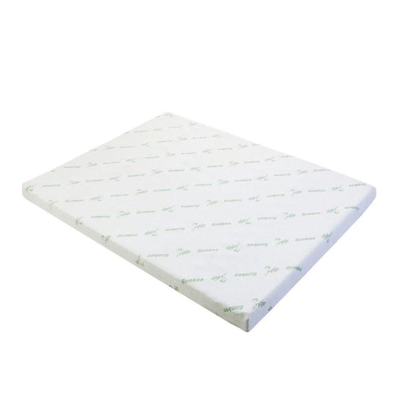 Clevinger 4cm Memory Foam Mattress Topper with Bamboo Cover - Double 1pc