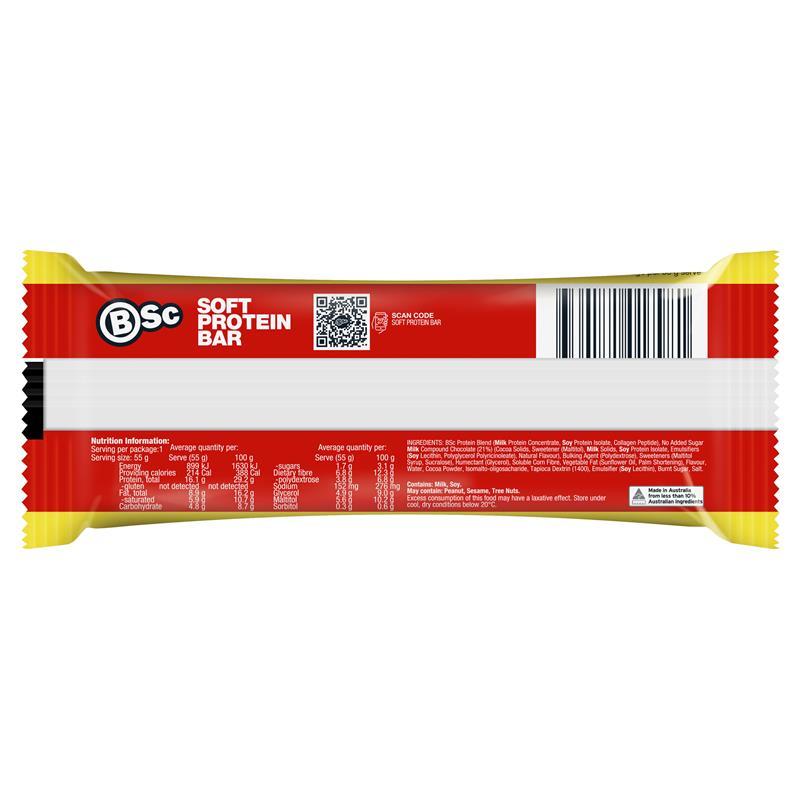 BSc Soft Protein Bar Banana Choc 55g