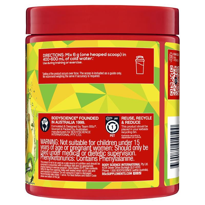BSc EAAs + Hydration Tropical 180g