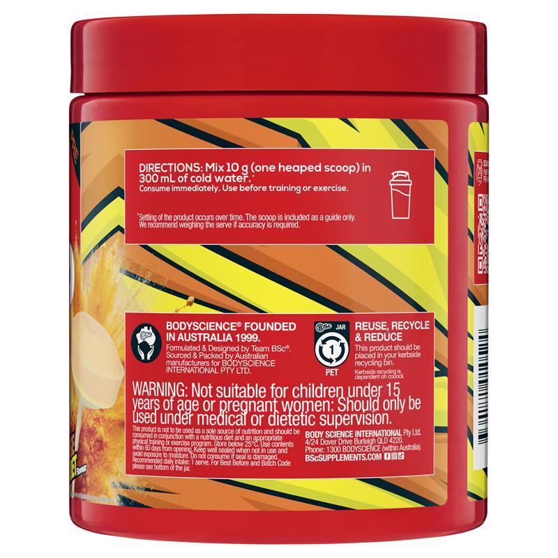 BSc Pump Non Stim Pre-Workout Orange Sherbet 300g