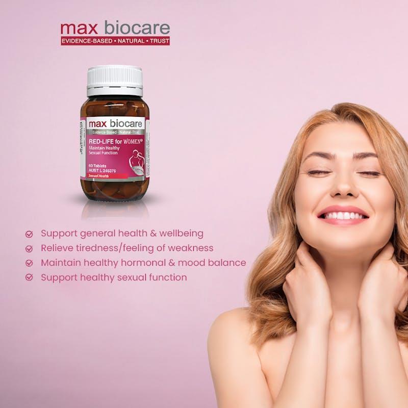 Max Biocare RED-LIFE for Women 60Tablets