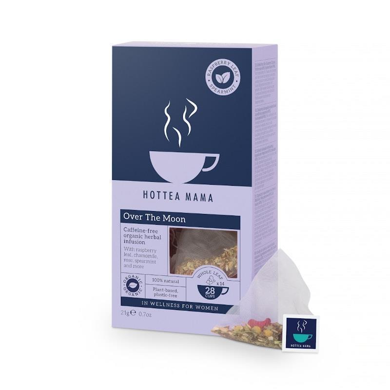 HOTTEA MAMA Organic Over The Moon - Period Support Herbal Blend 1Pack