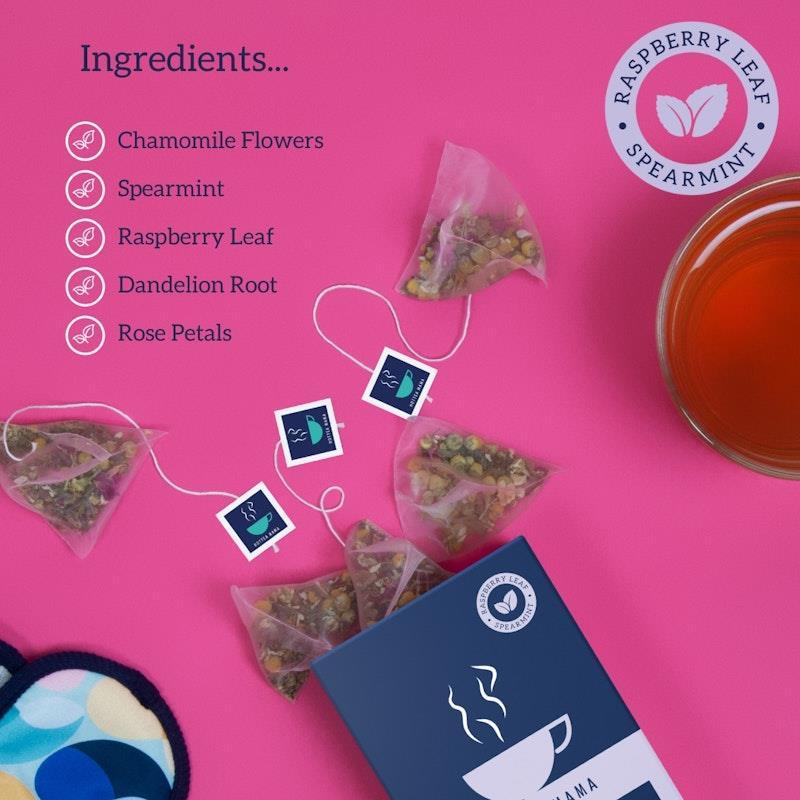HOTTEA MAMA Organic Over The Moon - Period Support Herbal Blend 1Pack