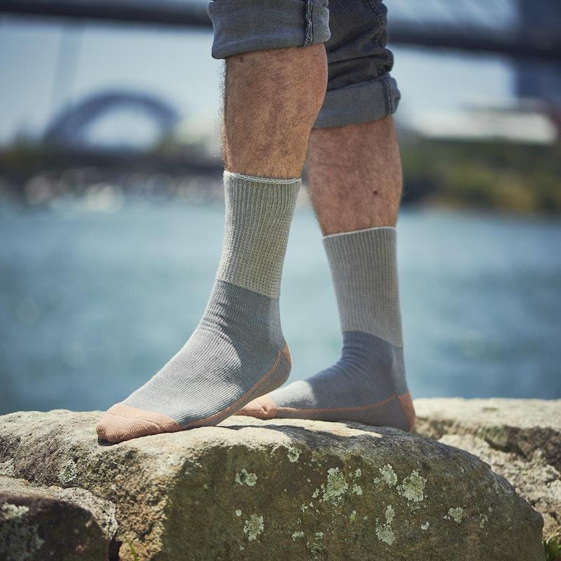 Glucology 6 Pack Mixed Classic Socks - Black White Grey Medium