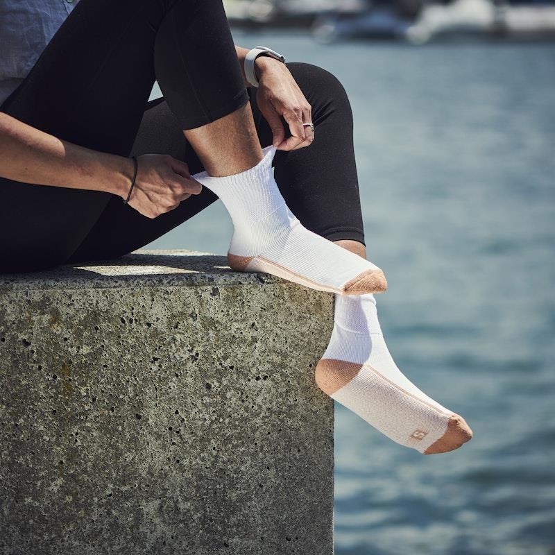 Glucology 6 Pack Mixed Classic Socks - Black White Grey Large