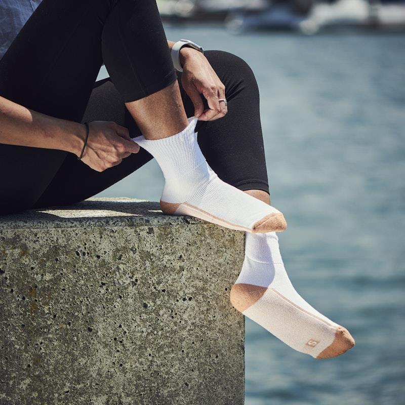 Glucology 6 Pack Mixed Classic Socks - Black White Grey Large