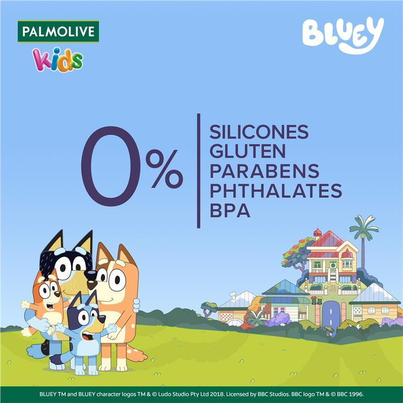 Palmolive Kids Bluey Body Wash Foam Cheeky Berry 400ml