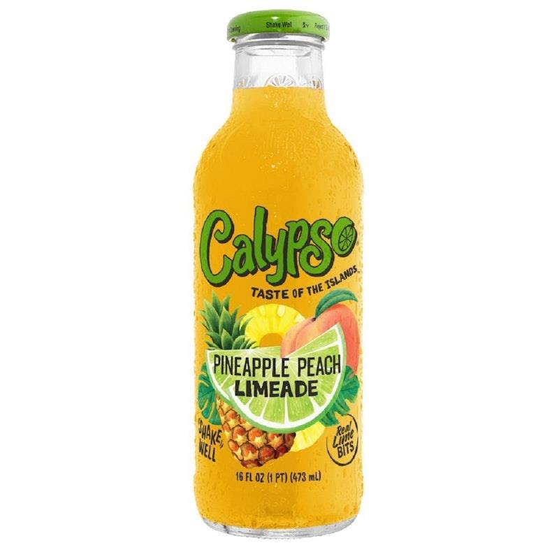 Calypso 473mL Pineapple Peach Limeade 12Pack
