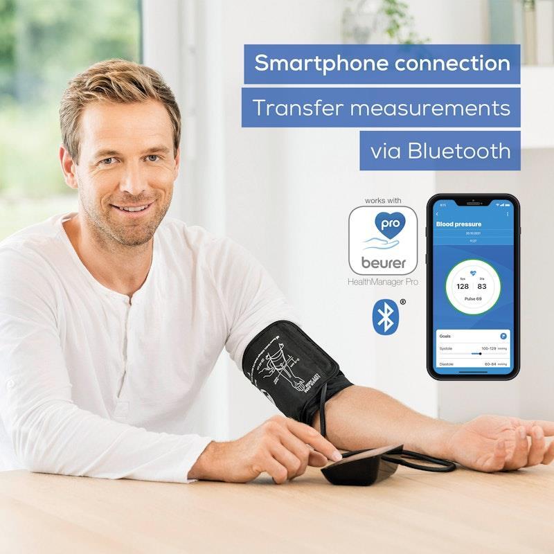 Beurer BM54 Bluetooth Upper Arm Blood Pressure Monitor 1unit