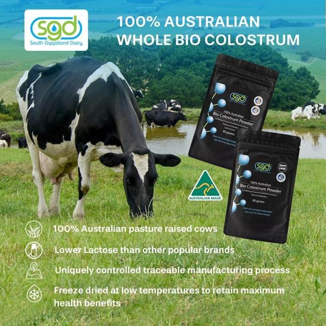 Buy SGD 100% Pure Australian Bio Colostrum Powder 60g online at Chemist ...