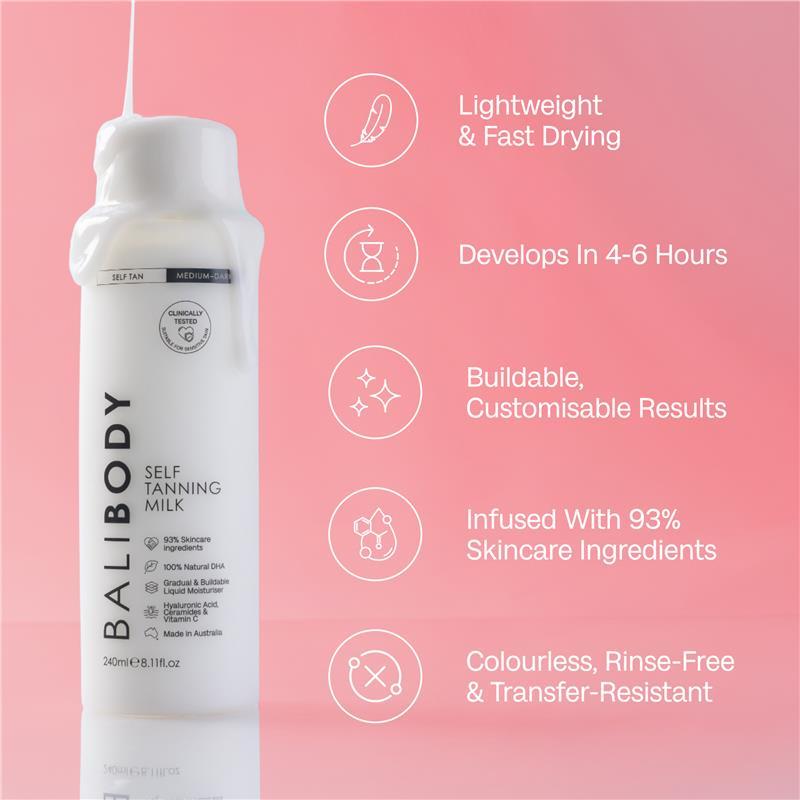 Bali Body Self Tanning Milk 240ml