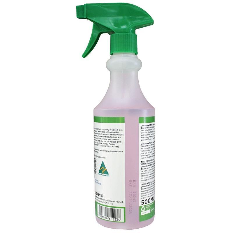 KOVIT Hospital Grade Disinfectant Kills SARS & COVID-19 Neutral pH Lemon Scented Pink Spray 500ml