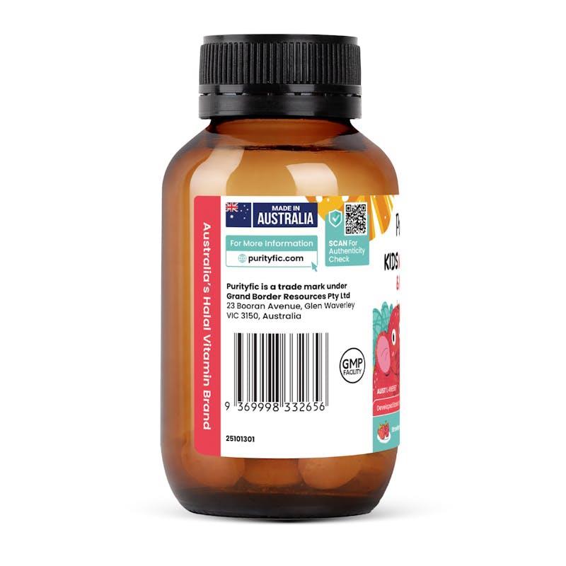PURITYFIC Kids Multivitamin & Minerals (60 Chewable Tablets) 1Unit