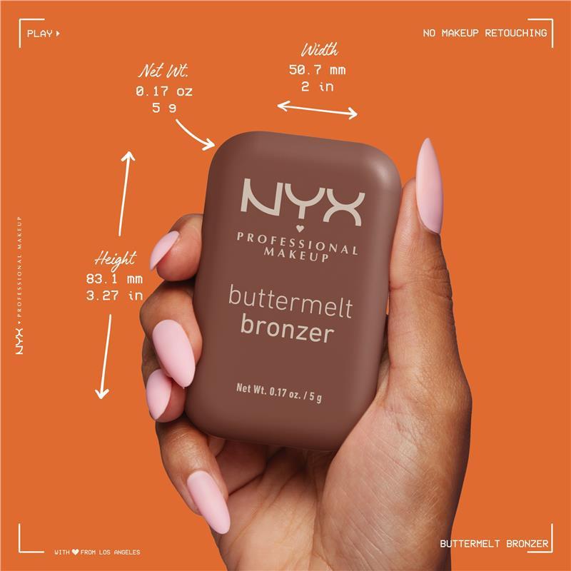 NYX Buttermelt Bronzer Deserve Butta