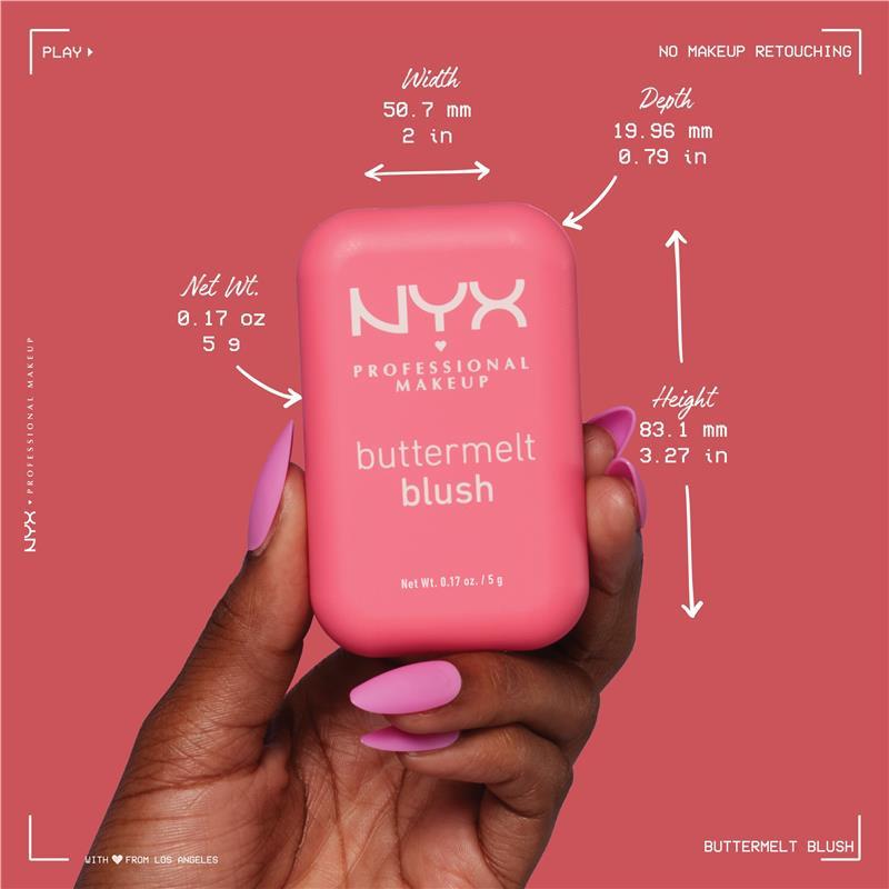 NYX Buttermelt Blush U Know Butta