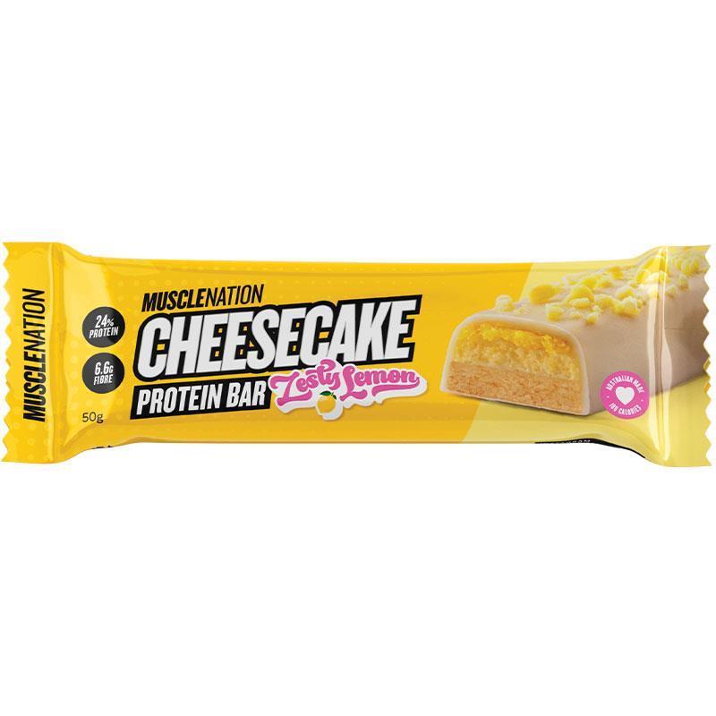 Muscle Nation Cheesecake Bar Lemon 50g