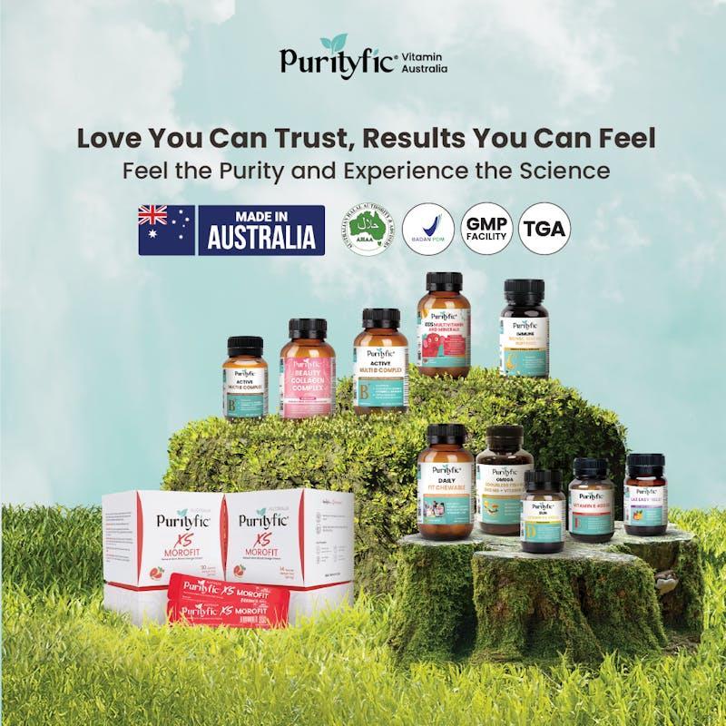 Purityfic Daily Fit Chewable_Vitamin C + Zinc + Bioflavonoids Immune Health 1Unit