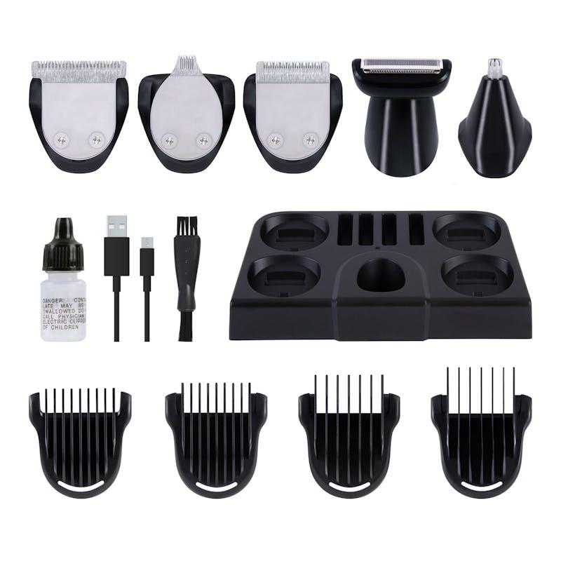 Remology 5-in-1 Rechargeable Grooming Kit for Men with Hair Trimmer & Shaver One Size