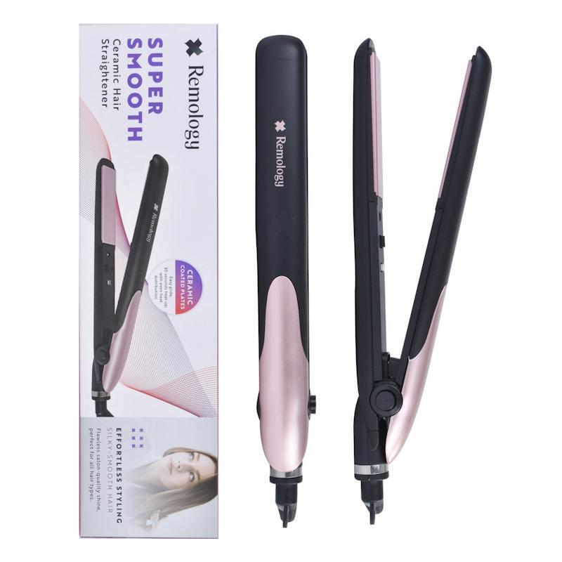 Remology Ceramic Hair Straightener Fast Heat Styling Iron 25mm Plates 1Unit