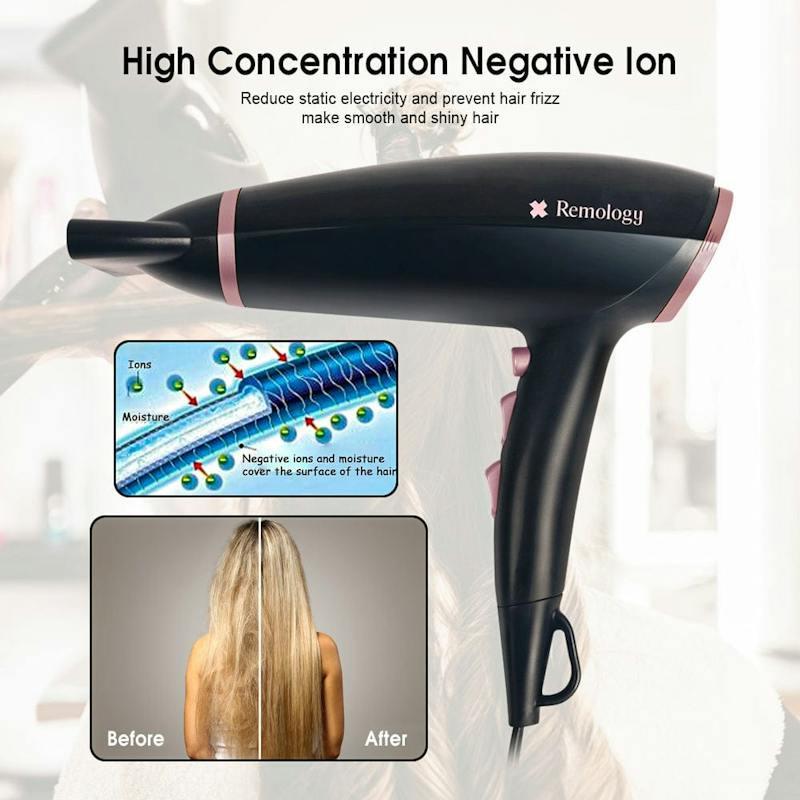  Remology Evoke 2000W Professional Ionic Salon Hair Dryer with Cool Shot
