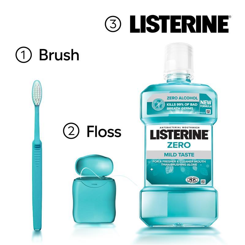 Listerine Mouthwash Zero 750ml