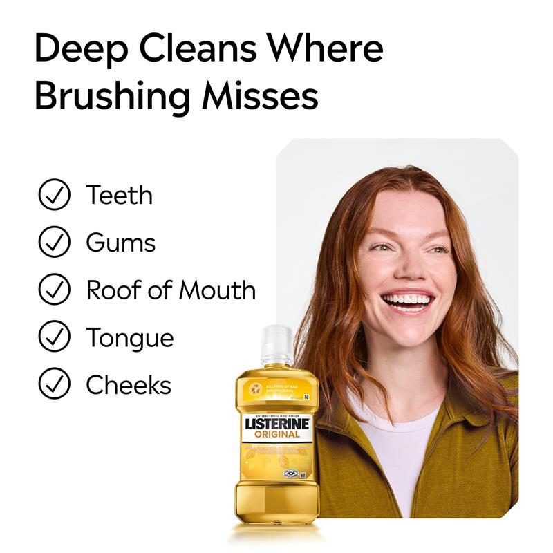 Listerine Mouthwash Original 750ml
