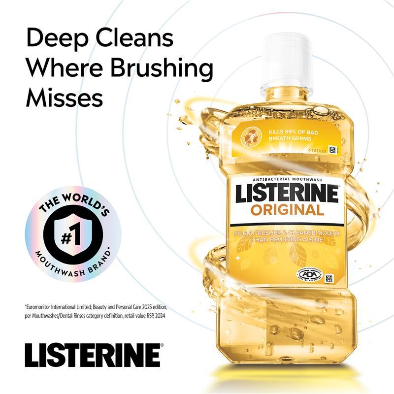Listerine Mouthwash Original 750ml