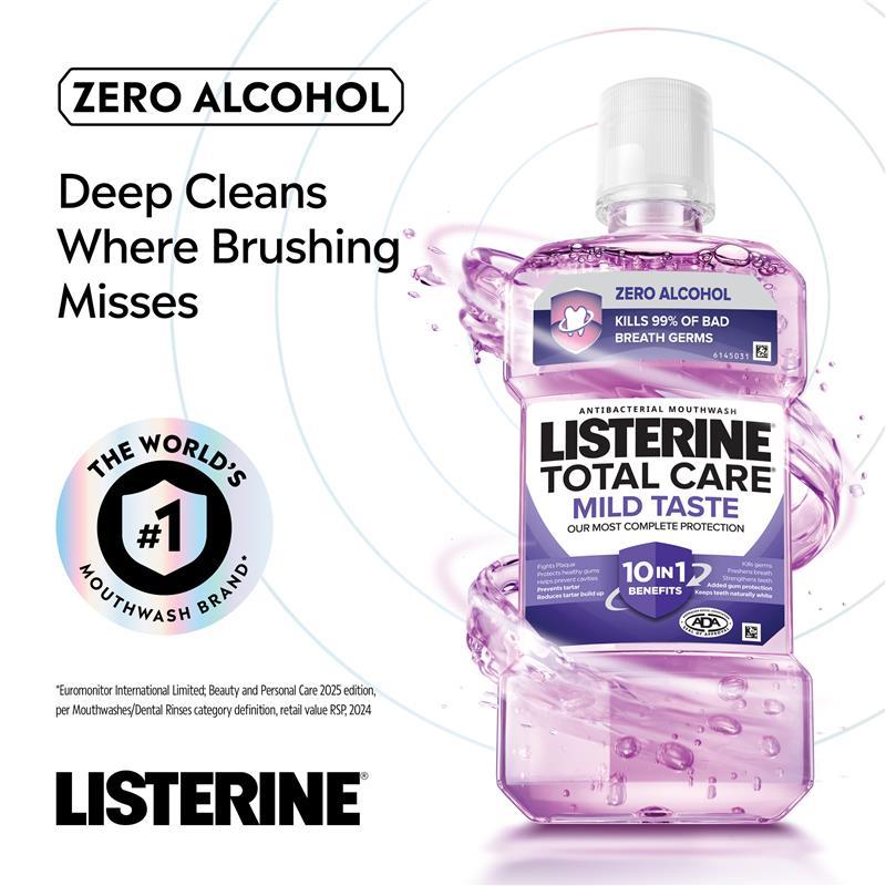 Listerine Mouthwash Total Care Zero 750ml