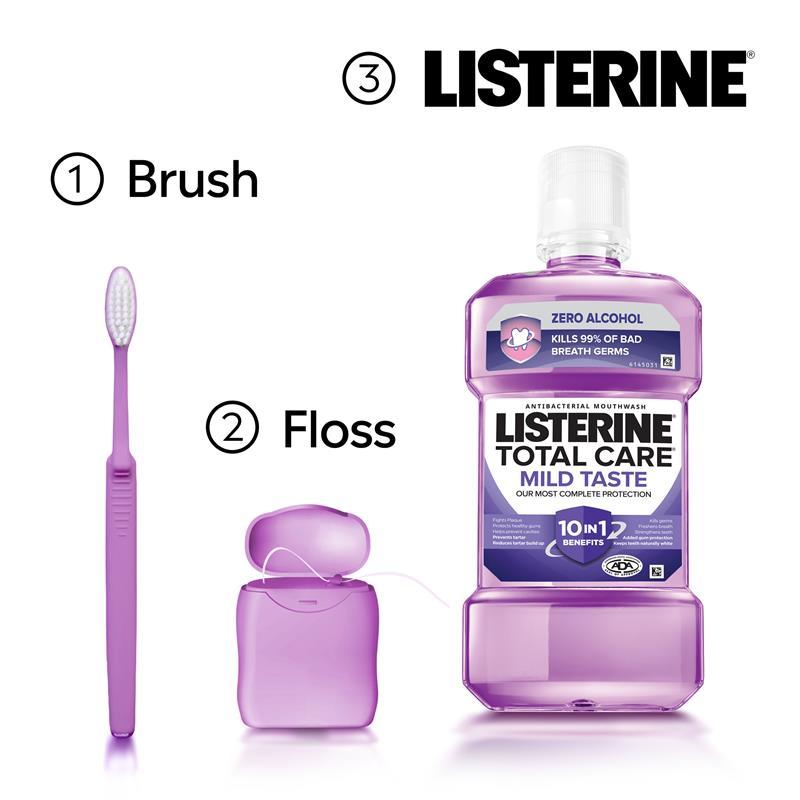 Listerine Mouthwash Total Care Zero 750ml