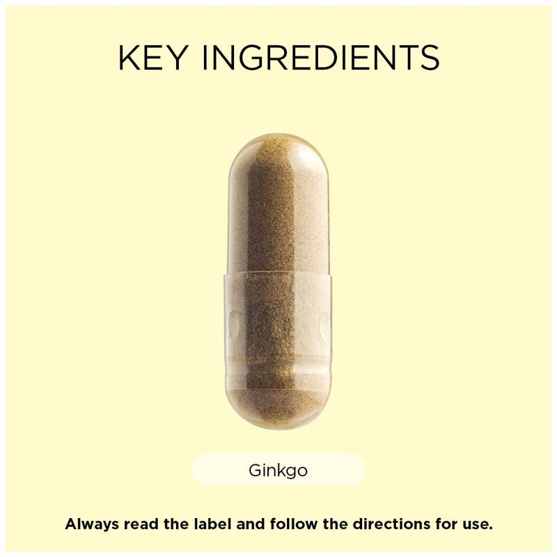 GO Healthy Ginkgo 9000 1-A-DAY 60 Capsule