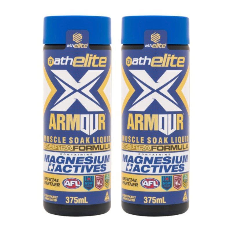 Athelite X Armour Muscle Soak 375ml 2Pack