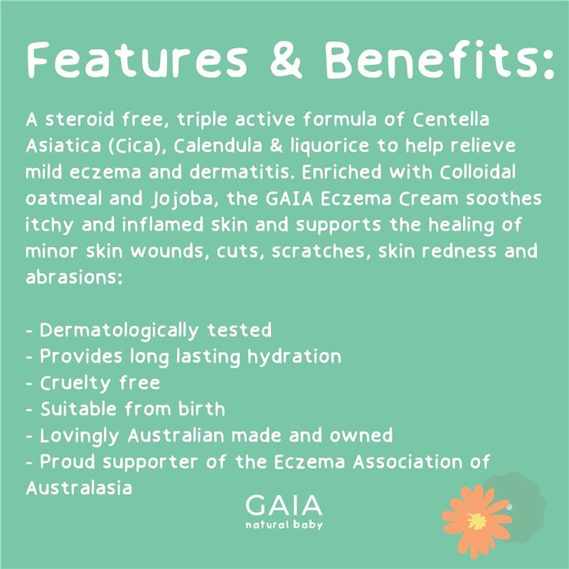 GAIA Natural Baby Eczema Cream 100g