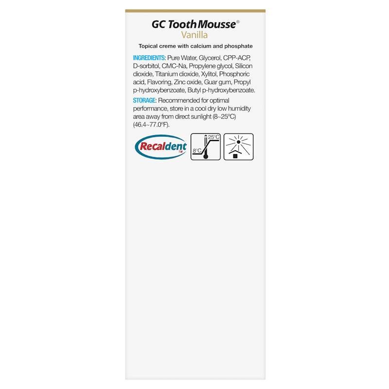 GC Tooth Mousse Vanilla 40g