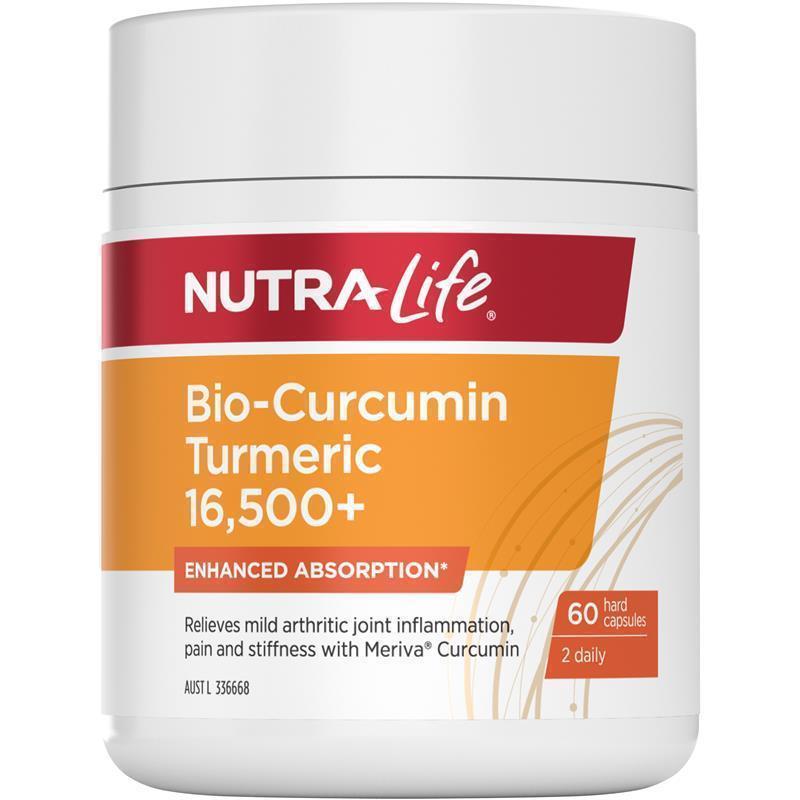 Nutra-Life Bio-Curcumin 16500+ 90 Capsules Exclusive Size