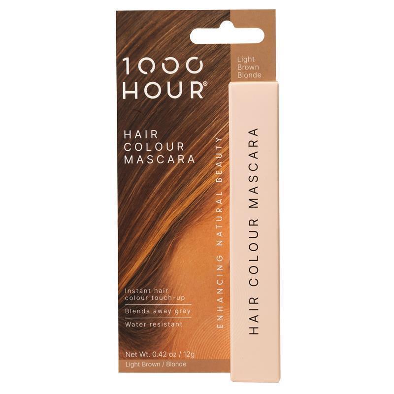 1000 Hour Hair Colour Mascara Light Brown/Blonde  12g
