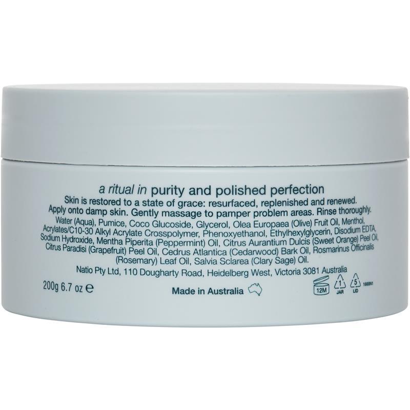 Natio Utopia Sublime Renewal Foot Scrub 200g