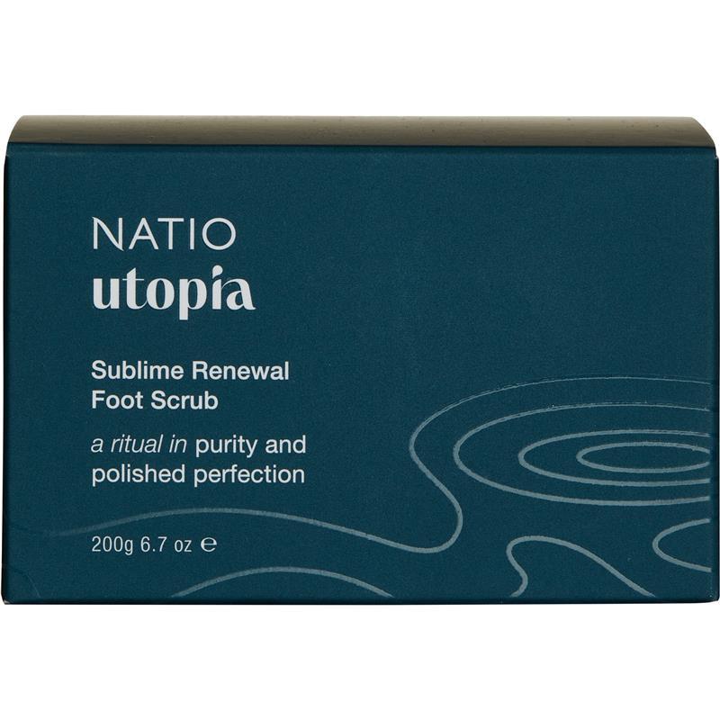 Natio Utopia Sublime Renewal Foot Scrub 200g