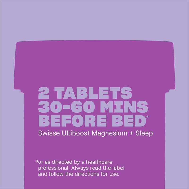 Swisse Ultiboost Magnesium + Sleep 120 Tablets