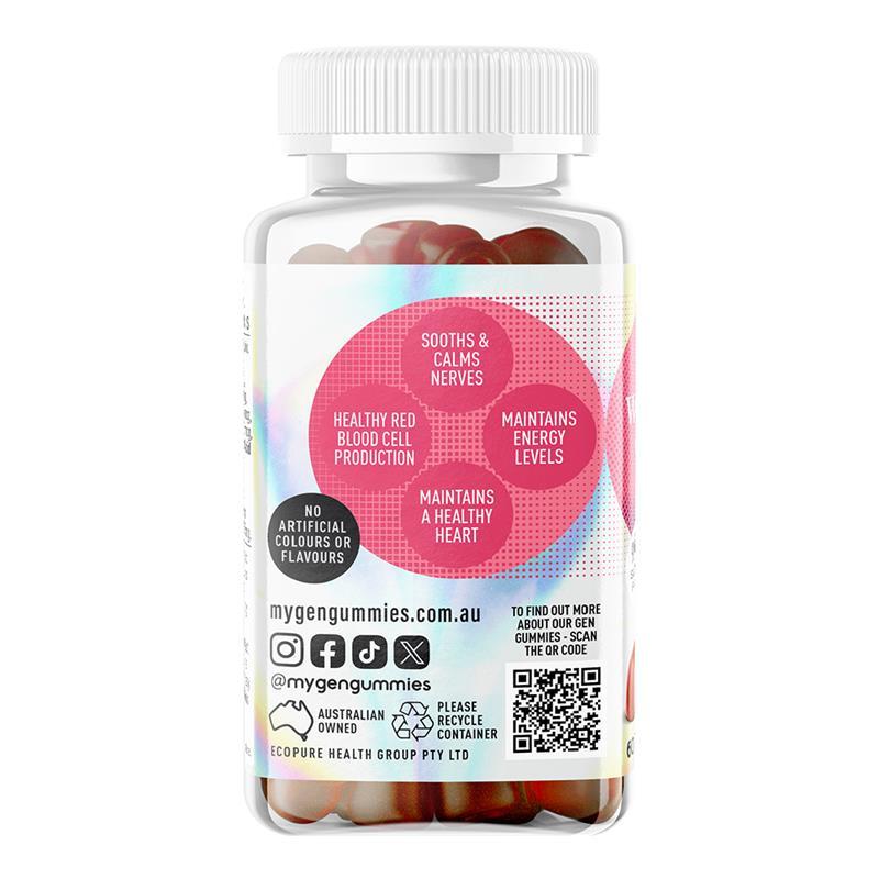 GEN Z Gummies Women's Multivitamin Kiwi Strawberry 60 Pack